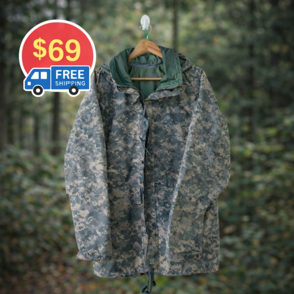 Camouflage Hooded Jacket
